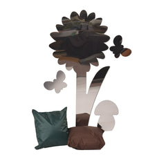 Children's Plastic Safety Mirrors - Garden Flower Set 4-excell2,Forest School & Outdoor Garden Equipment,Playground Equipment,Playground Wall Art & Signs,Sensory Garden,Sensory Mirrors,Sensory Wall Panels & Accessories-Learning SPACE
