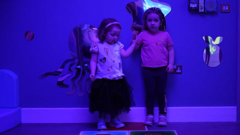 Children's Plastic Safety Mirrors - Sand And Sea-AllSensory,Calming & Anxiety,Down Syndrome,Helps With,Playground Wall Art & Signs,Sensory Mirrors,Sensory Seeking,Underwater Sensory Room-Learning SPACE