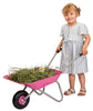 Child’s Metal Toy Wheelbarrow - Pink, Green or Blue-Dropship,Garden Tools,Toy Garden Tools-Learning SPACE