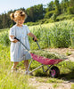 Child’s Metal Toy Wheelbarrow - Pink, Green or Blue-Dropship,Garden Tools,Toy Garden Tools-Learning SPACE