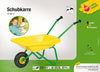 Child's Yellow and Green Metal & Plastic Wheelbarrow-Dropship,Garden Tools,Toy Garden Tools-Learning SPACE
