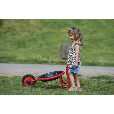 Circle Wheelbarrow-Baby & Toddler Gifts,Forest School & Outdoor Garden Equipment,Messy Play,Outdoor Sand Pits,Playground Equipment,Sand,Sand & Water,Winther Bikes-Learning SPACE