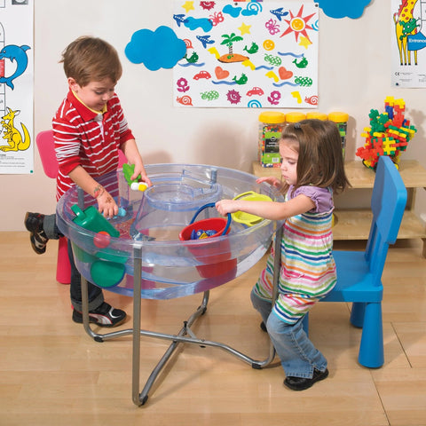 Circular Water Tray – Splish, Splash, Learn!-Dropship,EDX,Messy Play,Outdoor Sand & Water Play,Sand & Water Trays,Trays,Water & Sand Toys-Learning SPACE