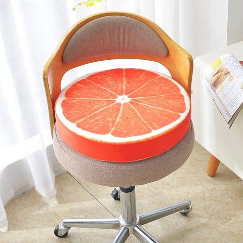 Citrus Fruit Seat Pads - Soft Seating Set-Furniture, Seating, Sit Mats, Willowbrook-Learning SPACE