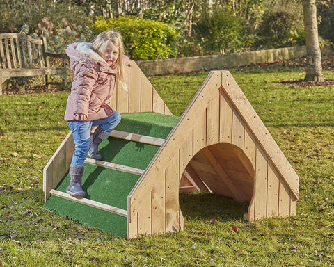 Clamber Grass Hill Perch Climbing Frame-Cosy Direct,Cosy Outdoor,Forest School & Outdoor Garden Equipment,Outdoor Climbing Frames,Outdoor Play-Learning SPACE