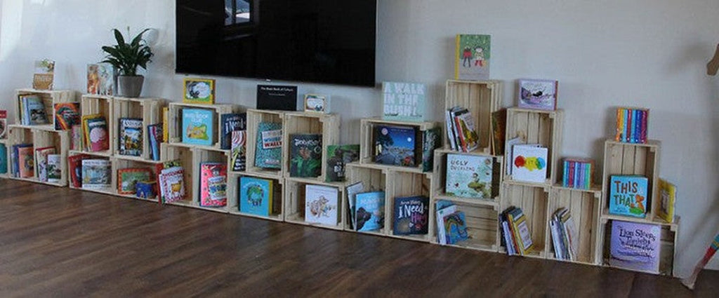 Class Library Set (12Pk)-Cosy Direct,Shelves,Storage,Storage Bins & Baskets,Wellbeing Furniture-Learning SPACE