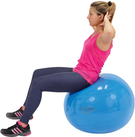 Classic Gymnic Fit Ball (55")-Additional Need,Calming & Anxiety,Dyspraxia,excell2,Gross Motor and Balance Skills,Gymnic,Helps With,Matrix Group,Movement Breaks,Teen Sensory Weighted & Deep Pressure,Weighted & Deep Pressure-Learning SPACE