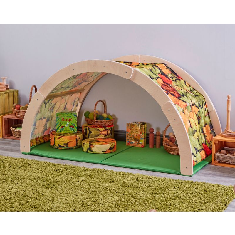 Classic Rafiki Arch Leaves Cover-Arches,Cosy Direct,Den Making Materials,Sensory Dens-Learning SPACE