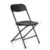 Classic Straight Back Plastic Folding Chair-Classroom Chairs,Dining Furniture,Foldable,Folding Chair-Black-MFC-BLA-Learning SPACE