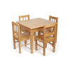 Classic Table & Four Chairs-Bigjigs Toys,Dropship,Furniture,Table,Table & Chair Set,Tables,Wellbeing Furniture-Learning SPACE