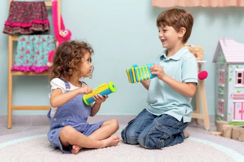 Clatterpillar Musical Instrument-Additional Need,AllSensory,Baby & Toddler Gifts,Baby Cause & Effect Toys,Baby Musical Toys,Baby Sensory Toys,Cerebral Palsy,Gross Motor and Balance Skills,Halilit Toys,Helps With,Music,Sound,Stock-Learning SPACE