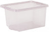 Clear 30L Plastic Storage Box with Lid-Stock,Storage,Storage Bins & Baskets,Wellbeing Furniture-Learning SPACE