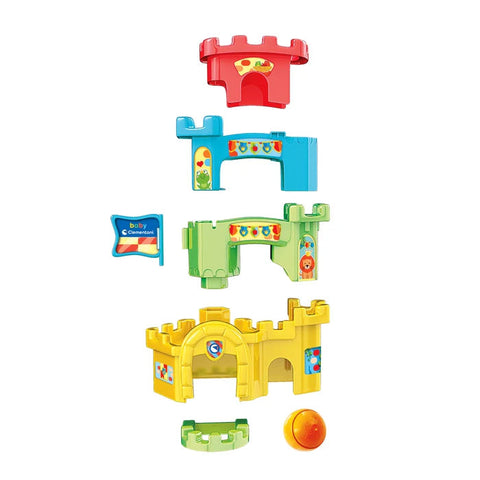 Clementoni Ball Drop Castle-Baby & Toddler Gifts,Baby Cause & Effect Toys,Baby Toys,Clementoni,Dinosaurs. Castles & Pirates,Games & Toys,Stacking Toys & Sorting Toys-Learning SPACE