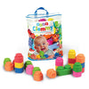 Clementoni Soft Bag – 48 Blocks-Baby Soft Toys,Baby Toys,Building Blocks,Clementoni,Games & Toys,Light Box Accessories-Learning SPACE