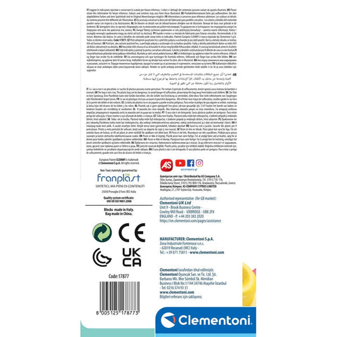 Clemmy Touch & Play 20-Piece Block Bag-Baby Sensory Toys,Baby Soft Toys,Clementoni,Stacking Toys & Sorting Toys-Learning SPACE