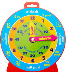 Clever Kidz Magnetic Clever Clock-Calmer Classrooms,Clever Kidz,Early Years Maths,Helps With,Life Skills,Maths,Planning And Daily Structure,Primary Maths,PSHE,Sand Timers & Timers,Schedules & Routines,Stock,Time-Learning SPACE