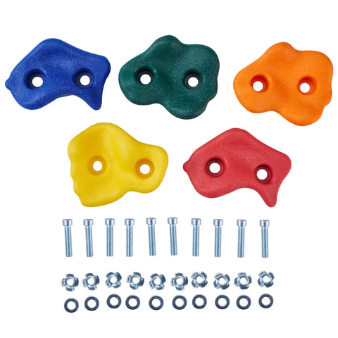 Climbing Holds – Colourful (Set of 5)-Gross Motor and Balance Skills,Sensory Climbing Equipment-Learning SPACE