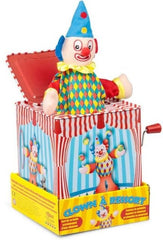 Clown Jack-in-the-Box-Additional Need, Baby Cause & Effect Toys, Cause & Effect Toys, Deaf & Hard of Hearing, Imaginative Play, Puppets & Theatres & Story Sets, Sound, Stock, Tobar Toys-Learning SPACE