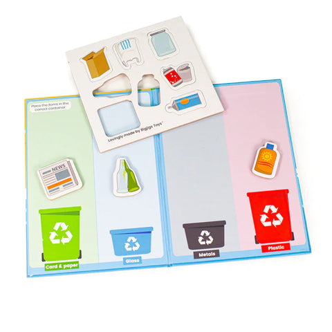 Coastal Clean up Wooden Train Set-Bigjigs Rail,Bigjigs Toys,Gifts For 3-5 Years Old,SCOTEXCEL,Train,Wooden Toys-Learning SPACE