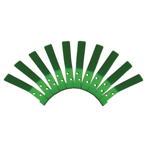 Coat Hooks (Pack of 10)-Cloakroom,Dropship,Nursery,Wellbeing Furniture-Apple Green-CH003/Apple Green-Learning SPACE