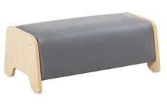 Coloured Bench-Children's Wooden Seating,Seating,Sensory Room Furniture-Grey-GP1-4232-104-A-Learning SPACE