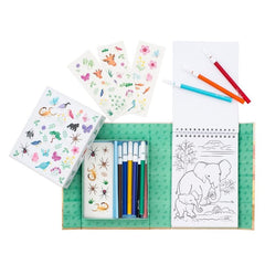 Colouring Set - Animals All-Stars-Arts & Crafts,Bigjigs Toys,Drawing & Easels,Early Arts & Crafts,Games & Toys,Nurture Room,Primary Arts & Crafts,Primary Games & Toys,Tiger Tribe-Learning SPACE