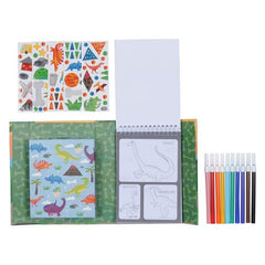 Colouring Set - Dinosaur-Arts & Crafts,Bigjigs Toys,Dinosaurs. Castles & Pirates,Drawing & Easels,Early Arts & Crafts,Games & Toys,Imaginative Play,Nurture Room,Primary Arts & Crafts,Primary Games & Toys,Tiger Tribe-Learning SPACE