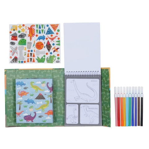 Colouring Set - Dinosaur-Arts & Crafts,Bigjigs Toys,Dinosaurs. Castles & Pirates,Drawing & Easels,Early Arts & Crafts,Games & Toys,Imaginative Play,Nurture Room,Primary Arts & Crafts,Primary Games & Toys,Tiger Tribe-Learning SPACE
