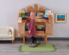 Community Library Hive (1Pk)-Classroom Displays,Classroom Furniture,Cosy Direct,Cosy Outdoor,Library Furniture,Nooks dens & Reading Areas,Reading Area,Reading Den-Learning SPACE