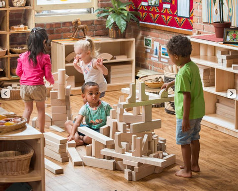 Community Playthings School Unit Block Set-Building Toys-Building Blocks,Classroom Packs,Community Playthings,Wooden Toys-Learning SPACE
