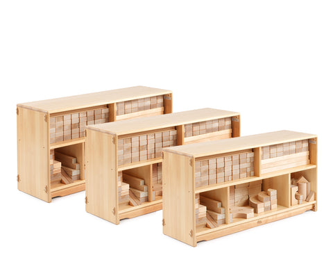 Community Playthings School Unit Block Set-Building Toys-Building Blocks,Classroom Packs,Community Playthings,Wooden Toys-With Generous Storage-G440-Learning SPACE
