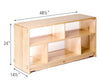 Community Playthings - Translucent back shelf 124 x 61 cm-Classroom Displays,Classroom Furniture,Community Playthings,Dividers,Dropship,Shelves,Storage,Wellbeing Furniture-Learning SPACE