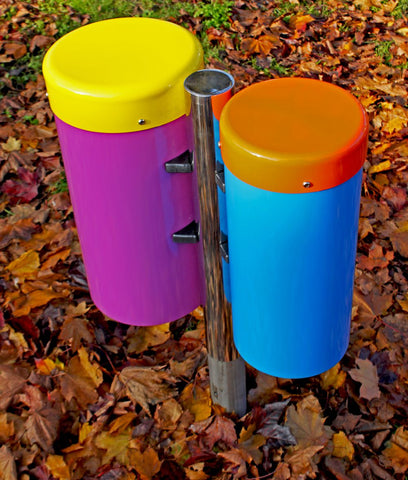 Congas (Pair) - Sensory Garden Musical Instruments-Dropship,Drums,Matrix Group,Music,Outdoor Musical Instruments,Playground Equipment,Sensory Garden-Learning SPACE