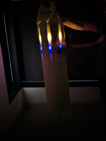 Connect Pro LumiHit Sensory Punch Bag-Active Games,Connect Pro,Gross Motor and Balance Skills,Movement Breaks,Sensory Light Up Toys,Visual Sensory Toys-Learning SPACE