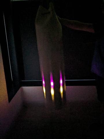 Connect Pro LumiHit Sensory Punch Bag-Active Games,Connect Pro,Gross Motor and Balance Skills,Movement Breaks,Sensory Light Up Toys,Visual Sensory Toys-Learning SPACE