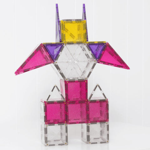 Connetix Glitter Unicorn Pack - 56-Connetix Tiles,Engineering & Construction,Fine Motor Skills,S.T.E.M-Learning SPACE