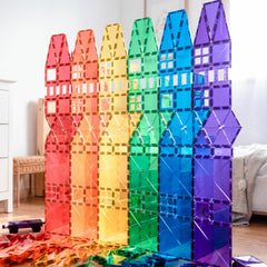 Connetix Rainbow Mega Pack – 212 Piece Set-Connetix Tiles,Engineering & Construction,Fine Motor Skills,Gifts For 3-5 Years Old,S.T.E.M-Learning SPACE