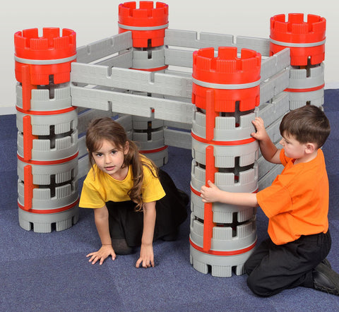 Constructa Castle-Dinosaurs. Castles & Pirates,Dropship,Educational Advantage,Engineering & Construction,Farms & Construction,Imaginative Play,Outdoor Playhouse,Outdoor Toys & Games,Play Houses,Playground Equipment,Role Play,S.T.E.M,Technology & Design-Learning SPACE