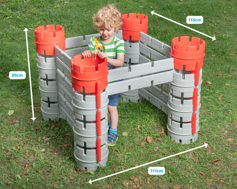 Constructa Castle-Dinosaurs. Castles & Pirates,Dropship,Educational Advantage,Engineering & Construction,Farms & Construction,Imaginative Play,Outdoor Playhouse,Outdoor Toys & Games,Play Houses,Playground Equipment,Role Play,S.T.E.M,Technology & Design-Learning SPACE