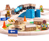 Construction Train Set-Bigjigs Rail,Bigjigs Toys,Gifts For 3-5 Years Old,SCOTEXCEL,Train,Wooden Toys-Learning SPACE