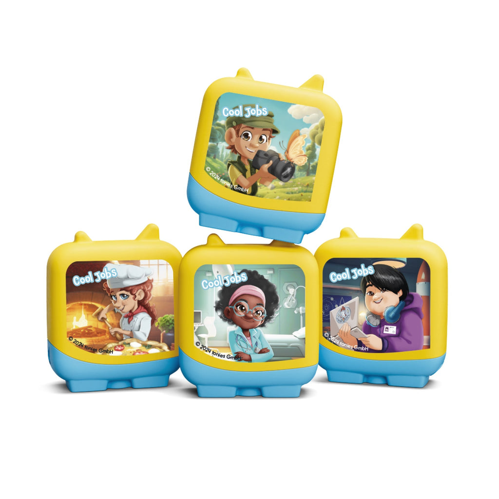 Cool Jobs Audio Clever Pocket Tonies Set-Puppets & Theatres & Story Sets,Sound,Tonies-Learning SPACE