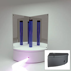 Corner Bubble Tube Kit (Incl. Large Tube, Padded Surround, Mirrors and Fibre Optics And Bracket)-Early Years Sensory Play,excell2,Home Sensory Bundles,Ready Made Sensory Rooms,sensory activity,Sensory Boxes,Sensory Light Up Toys,Sensory Room Furniture,Sensory Room Lighting,spim value pack,Visual Sensory Toys-Learning SPACE