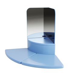 Corner Plinth with Mirrors and Floor Mats-Bubble Tube Accessories,Floor Padding,Learning SPACE,Plinths,Sensory Room Furniture,Soft Play Sets-Squared-CORNER1-Learning SPACE