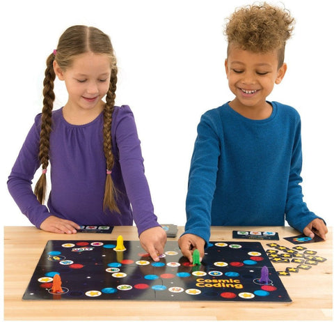Cosmic Coding Game – Screen-Free Coding for Kids with Space-Themed Challenges-Coding,Galt,Games & Toys,Gifts for 5-7 Years Old,Gifts for 8+,Primary Games & Toys,S.T.E.M,Science Activities,Stock,Table Top & Family Games,Technology & Design,Teen Games-Learning SPACE