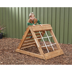 Clamber Net Crest Climbing Frame-Cosy Direct,Cosy Outdoor,Outdoor Climbing Frames,Outdoor Play,Playground Equipment-Learning SPACE