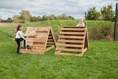 Climbing Crest Duo Set for Playgrounds-Cosy Direct,Cosy Outdoor,Outdoor Climbing Frames,Outdoor Play,Playground,Playground Equipment-Learning SPACE