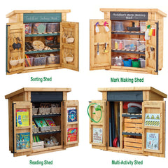 Cosy Sheds & Dens Set 1-Cosy Direct,Cosy Kits,Cosy Outdoor,Cosy Value Packs,Sheds,Wellbeing Furniture-Learning SPACE