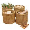 Cosy Super Strong Wicker Seat & Storage (4Pk)-Cosy Direct,Outdoor Seating,Storage Bins & Baskets,Toddler Seating-Learning SPACE
