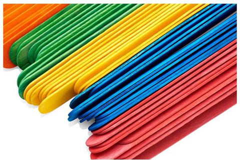 Crafty Bitz Coloured Jumbo Lollipop Sticks - 200-Art Materials,Arts & Crafts,Crafty Bitz Craft Supplies,Early Arts & Crafts,Primary Arts & Crafts,Seasons,Spring,Stock-Learning SPACE