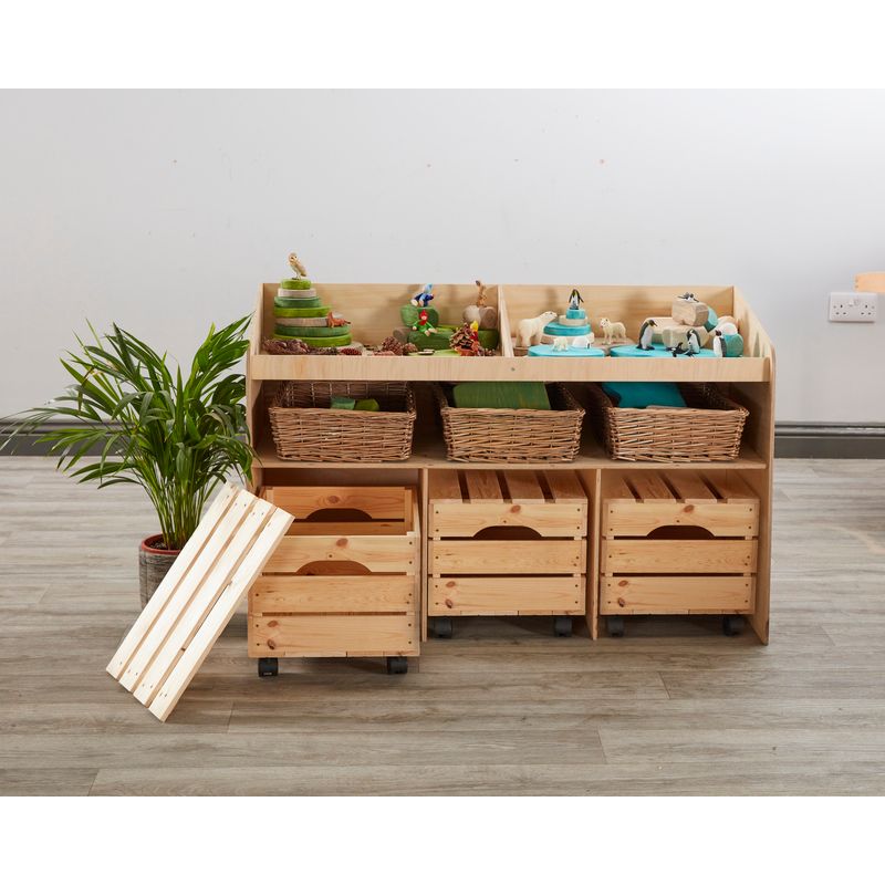 Crate Storage-Cosy Direct,Storage,Storage Bins & Baskets,Wellbeing Furniture-Learning SPACE